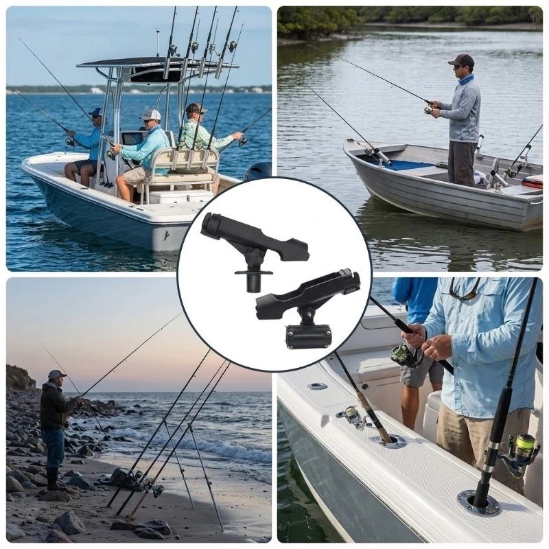 Universal Fishing Rod Holder A - Fishing Boat Oar recension och pris