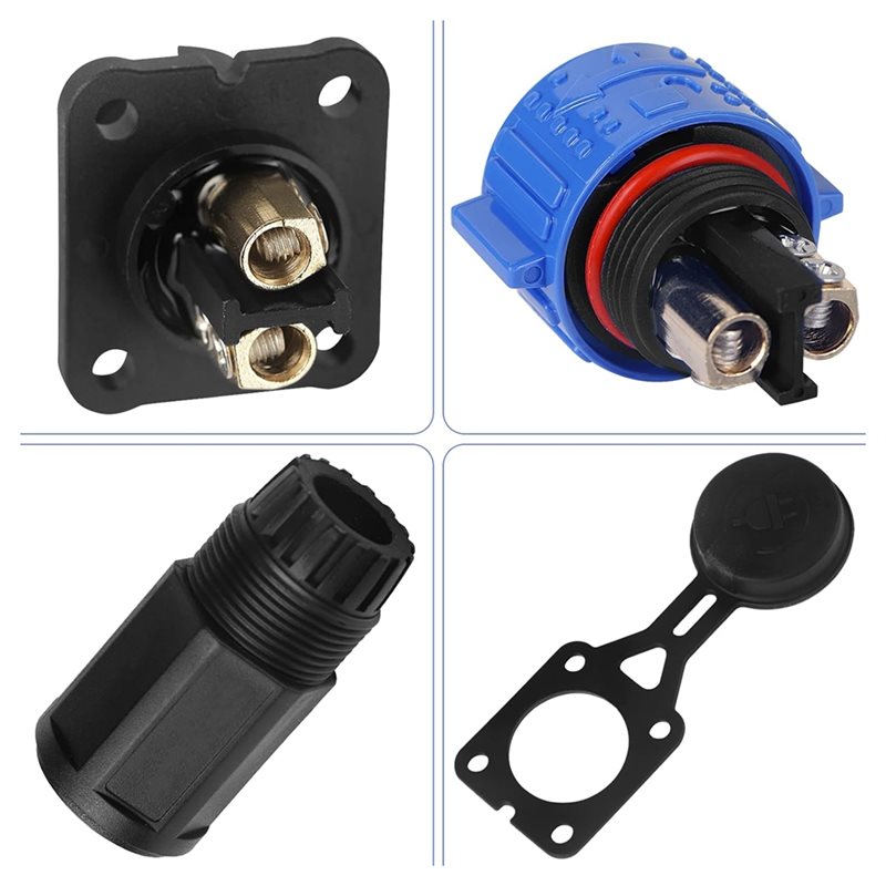 Marine Boat DC Power Connector - Fishing Boat Trolling Motor recension och pris